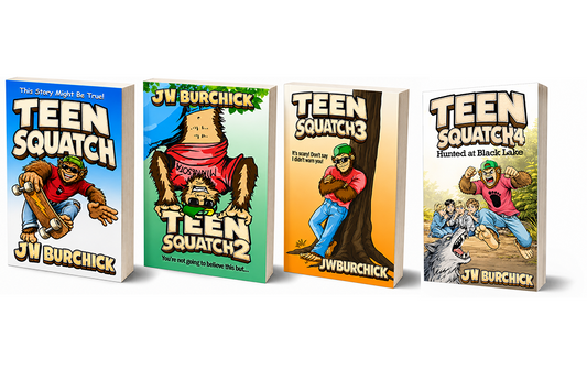Teen Squatch 1 + Teen Squatch 2 + Teen Squatch 3 + Teen Squatch 4 Bundle