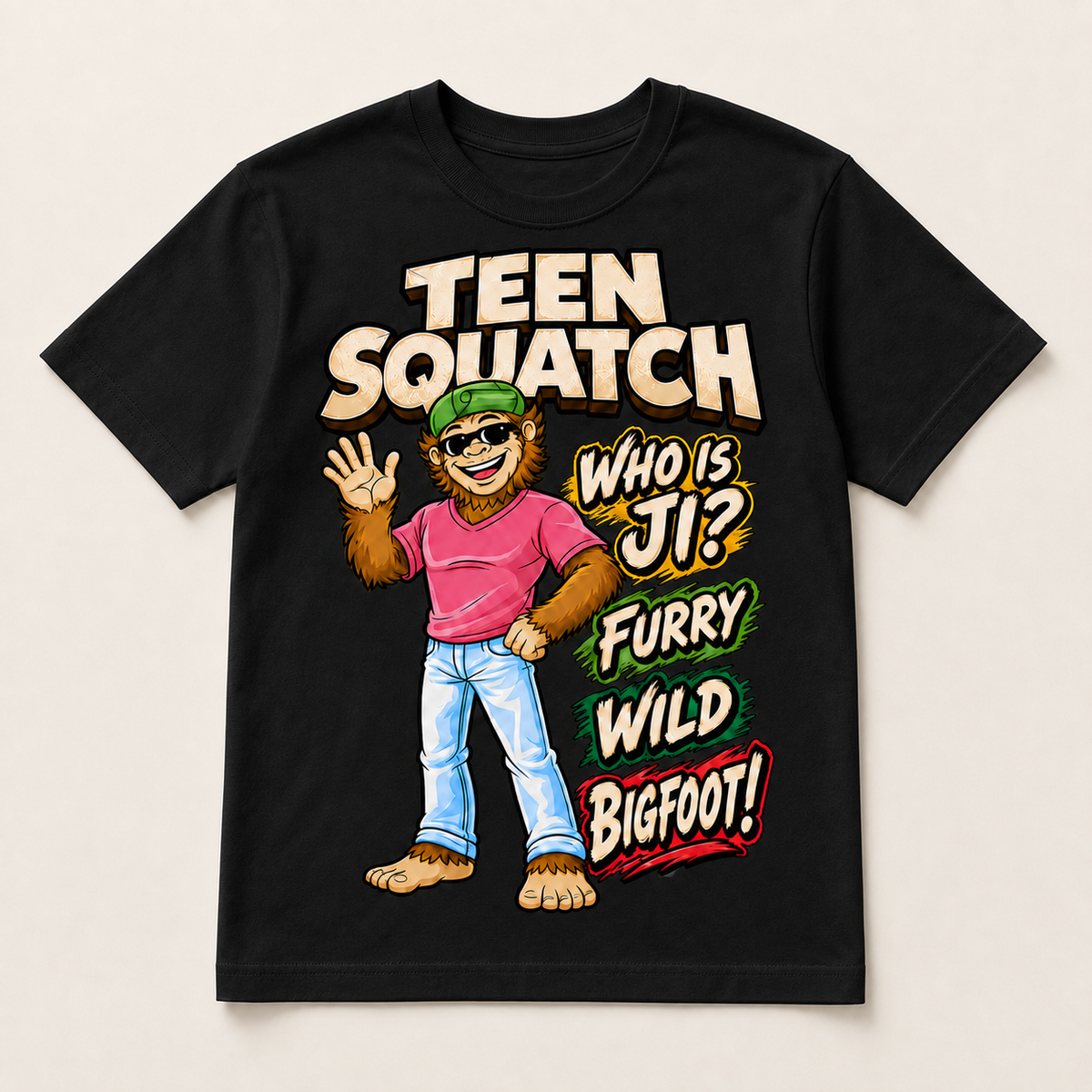 Teen Squatch Who is Ji? T-Shirt - COMING SOON