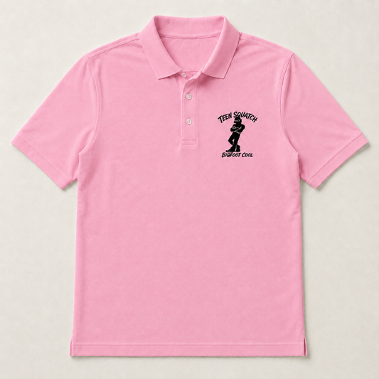 Teen Squatch Bigfoot Cool Polo/T-Shirt - COMING SOON