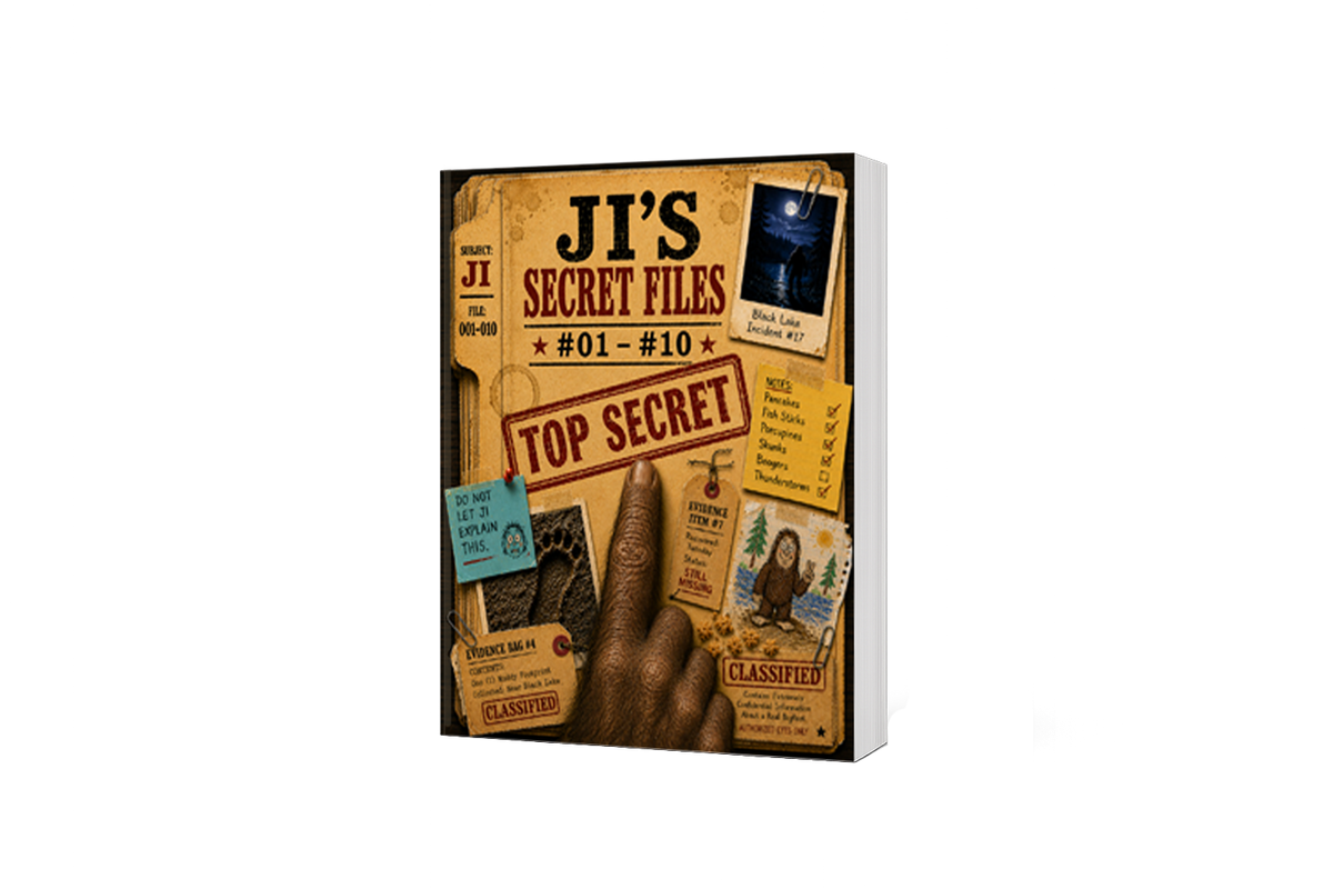 Ji’s Secret Files - #01 – Files #10 Adventure Activity Books