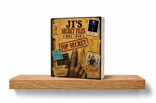 Ji’s Secret Files - #01 – Files #10 Adventure Activity Books
