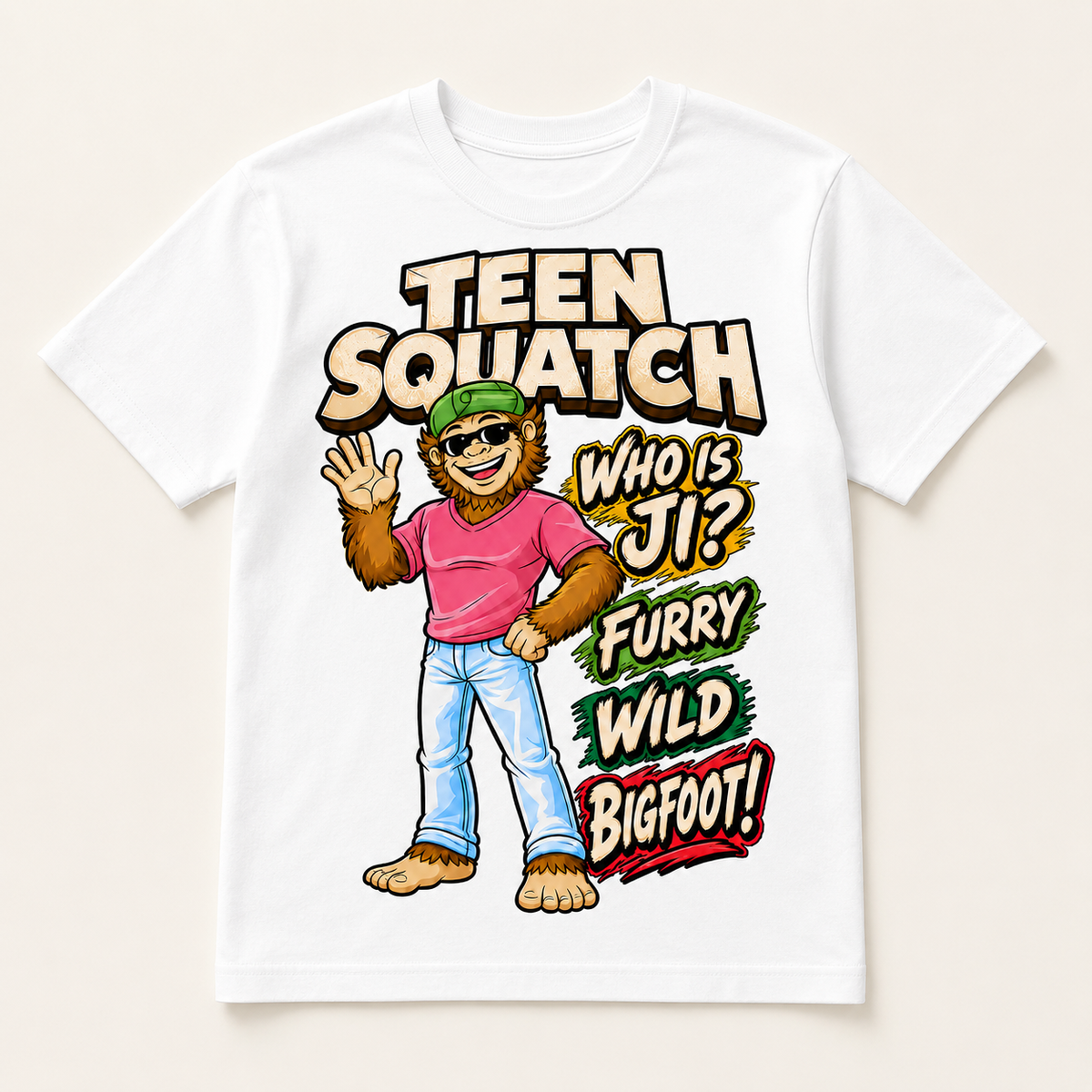 Teen Squatch Who is Ji? T-Shirt - COMING SOON