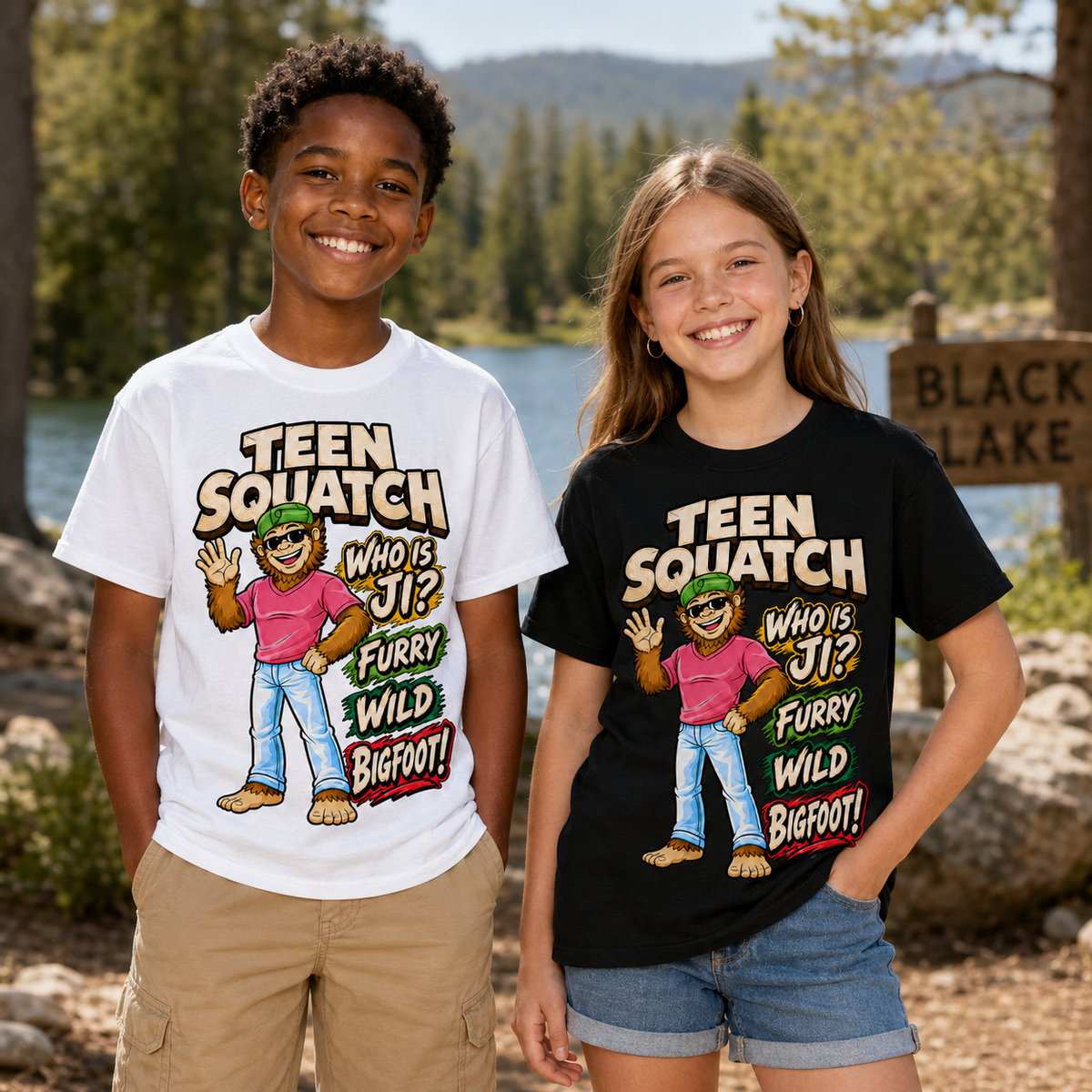 Teen Squatch Who is Ji? T-Shirt - COMING SOON