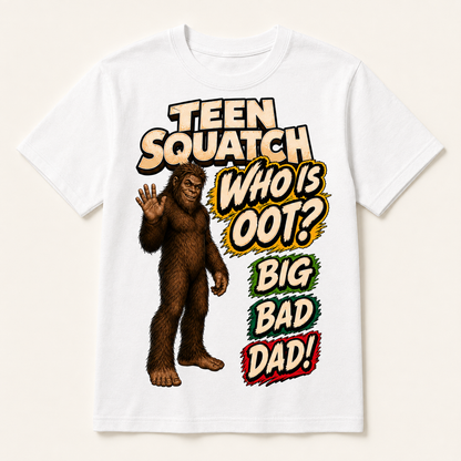 Teen Squatch Who Is OOT? T-Shirt - COMING SOON