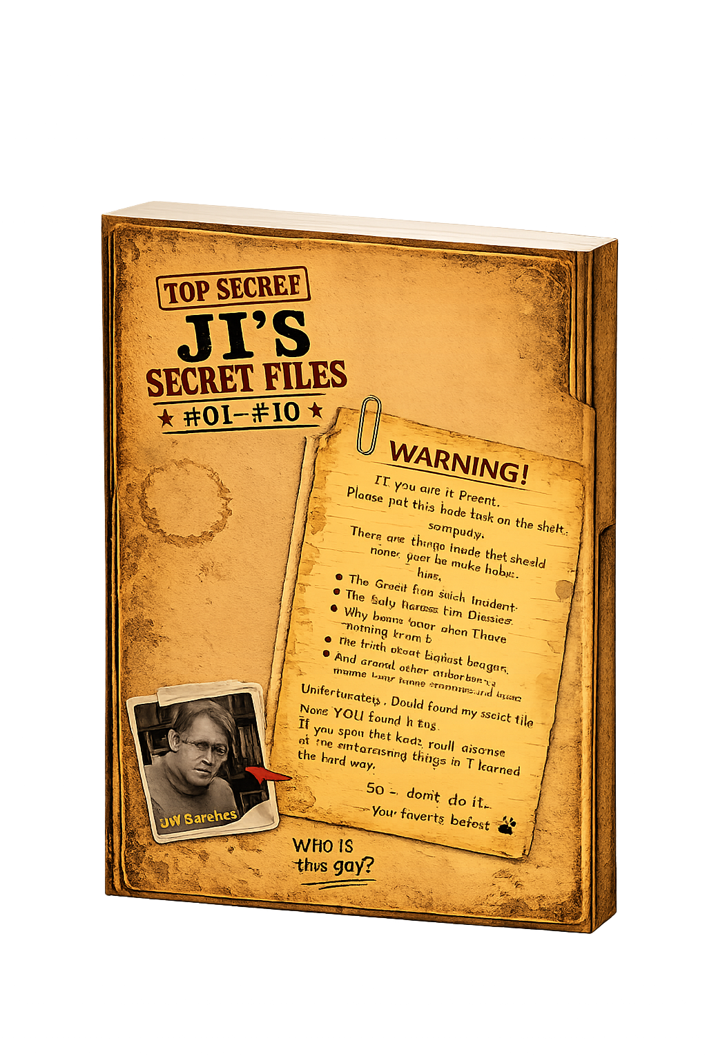 Ji’s Secret Files - #01 – Files #10 Adventure Activity Books