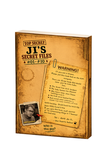 Ji’s Secret Files - #01 – Files #10 Adventure Activity Books