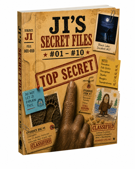 Ji’s Secret Files - #01 – Files #10 Adventure Activity Books